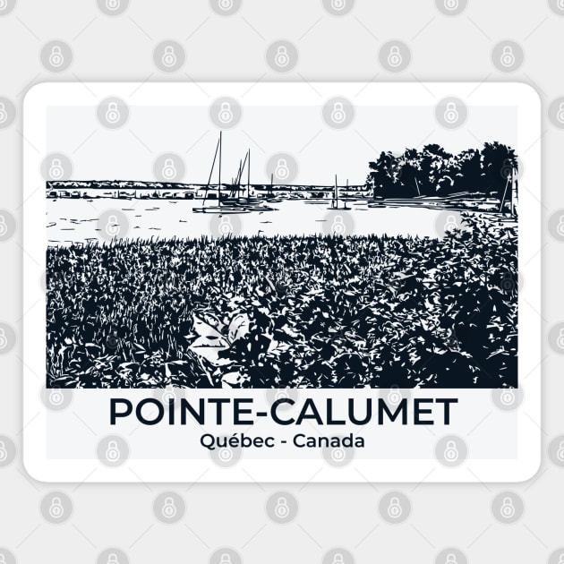 Pointe-Calumet - Québec Magnet by Lakeric